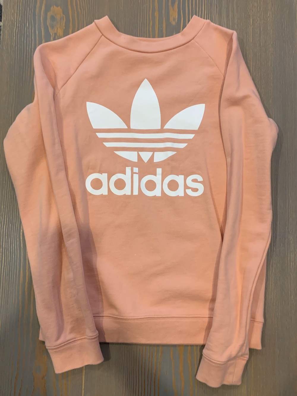 Women’s Dusty Pink/Peach Adidas Crewneck Sweatshirt